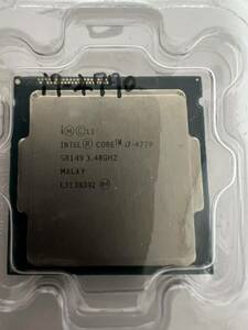 Intel Core i7-4770 LGA1150動作品CPU