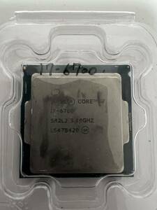 INTEL CPU Core i7 6700 4コア8スレッド 3.40GHZ SR2BT CPUのみ 起動確認済です 
