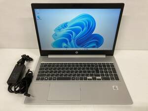 HP ProBook 450 G7 / Core i5-10210U 1.60GHz / メモリ8GB / SSD 256GB / Windows 11Pro