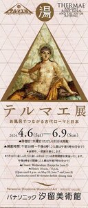 パナソニック汐留美術館『テルマエ展』 招待券