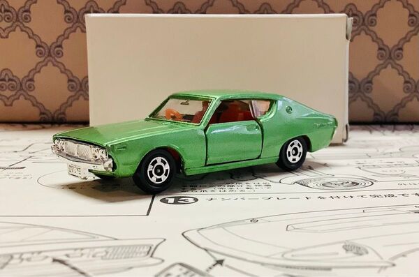 ミニカー トミカ 日産 スカイライン2000GT-X ケンメリ TOMY DATSUN skyline