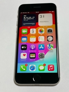 【9866】iPhone SE3（第3世代) 美品 バッテリー最大容量100％ 128GB スターライト starlight 白 SIMフリー 5G 残債無し