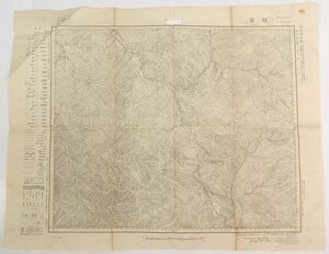 【古地図】黒部　五万分一地形圖富山八號(共十一面) 応急修正版　昭和29年　地理調査所★tr.77