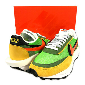 NIKE ナイキ ×sacai サカイ 品番 BV0073-300 LD WAFFLE/SACAI シューズ グリーン US9=27cm 正規品 / 31141