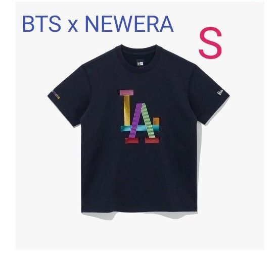 BTS x New Eraニューエラ x MLB Dynamite パフォーマンスT シャツ/ネイビー/S