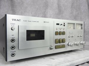 ☆TEAC ティアック A-630 カセットデッキ　☆ジャンク☆