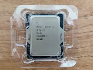 【中古】Intel Core i5 12400 | 未使用リテールクーラー付き