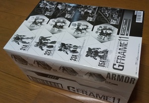 機動戦士ガンダム Gフレーム11 BOX　全8種(10個入) 未開封　ガンダム試作1号機 GP01 ドム ジン フルアーマーガンダム7号機 食玩