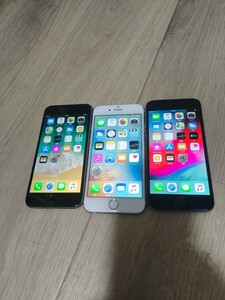 Apple iPhone 6 3台まとめ売り中古