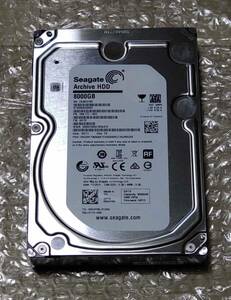 【動作品】Seagate 3.5インチ HDD 8TB( 8000GB ) ハードディスクドライブ