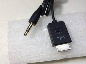 ★即決★美品(使用感薄)★SONY/ソニー純正★WMC-NWR1★WALKMAN/ウォークマン録音用ケーブル★動作品★