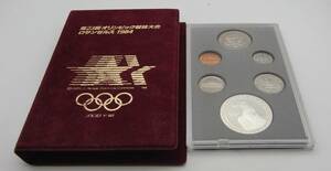 ◇第23回オリンピック競技大会ロサンゼルス1984年　記念硬貨セット◇md456