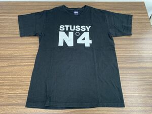 ステューシー/stussy N4 ロゴ 半袖 Tシャツ メンズ Mサイズ 黒 ブラック