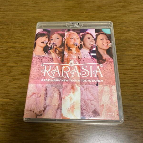 ジャンク品　KARASIA 2013 HAPPY NEW YEAR in TOKYO DOME (初回限定盤) Blu-ray