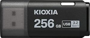 KIOXIA(キオクシア) 旧東芝メモリ USBフラッシュメモリ 256GB USB3.2 Gen1 日本製 国内サポート正規