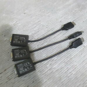 [F1-4/LC01]★Lenovo HDMI to VGA Monitor Adapter PN-LT8511 3個セット★