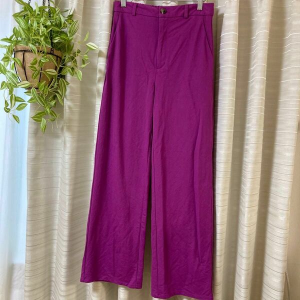 GU 紫パンツ　Lサイズ