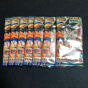  Dragon Ball card game 4 unopened 7 pack 