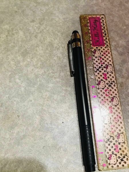 海外製品タッチペン ボールペン付きブラック