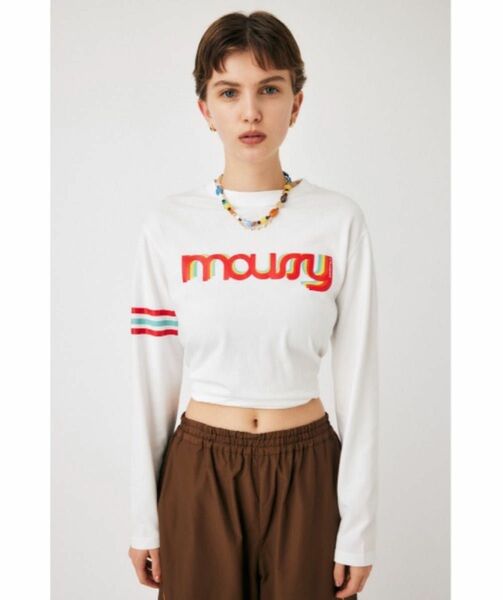 新品未使用MOUSSY POP LOGO Tシャツ