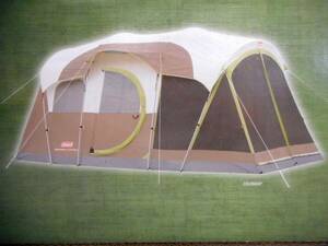 Coleman コールマン 10人用テント 16’×10’ SCREENED 10PERSON WEATHERMASTER ウェザーマスター Model:2000011016 アウトドア キャンプ