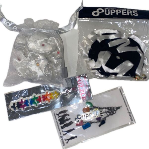 関ジャニ∞ SUPER EIGHT 8UPPERS PUZZLE シュシュ チャーム キーホルダー