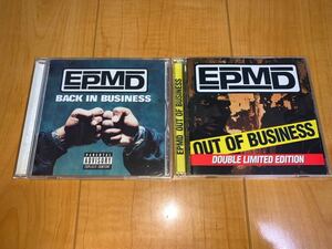 【輸入盤CD】EPMD アルバム2作品セット / Back In Business / Out Of Business: Double Limited Editionm / Erick Sermon