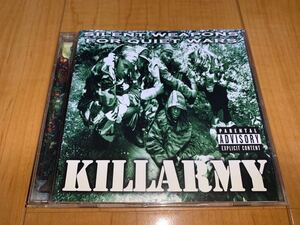 【レア輸入盤CD】Killarmy / キラーミー / Silent Weapons For Quiet Wars / Wu-Tang Clan / ウータン・クラン