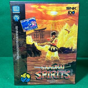 SNK サムライスピリッツ NEOGEO ROM SAMURAI SPIRITS ネオジオ　美品　綺麗　動作品　ROMカセット SAMURAI SPIRITS NEOGEO