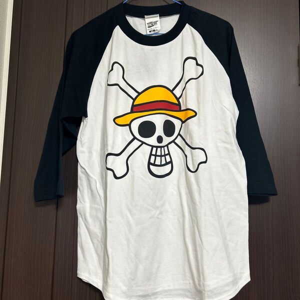 ONE PIECE 海賊旗ラグラン 半袖Tシャツ メンズM