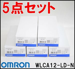 5点セット オムロン 2回路リミットスイッチ 可変ローラーレバー WLCA12-LD-N LED動作表示灯 ねじ締め端子 OMRON