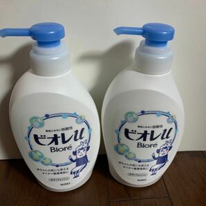 新品花王　ビオレｕポンプ　プレーン　　480ml 2本セット