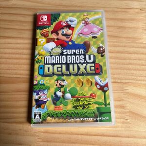 switch NewスーパーマリオブラザーズUデラックス　ソフト　New super Mario Bros.U deluxe