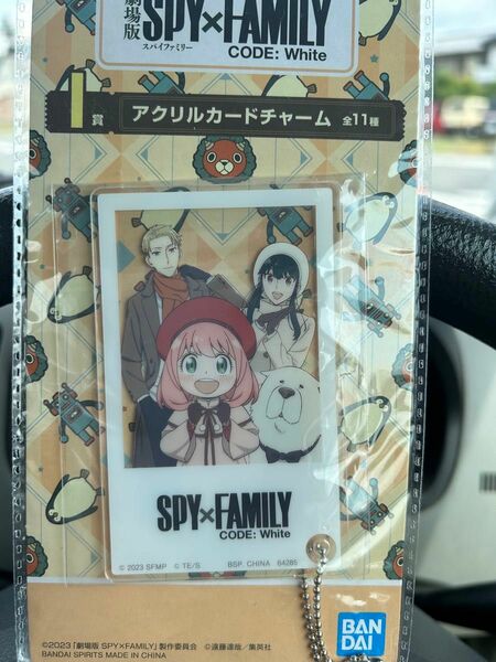 SPY×FAMILY1番くじアクリルチャーム