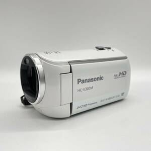 【動作確認済み】Panasonic HC-V300M　WHITE デジタルビデオカメラ　ハンディビデオカメラ　カメラ　Panasonic　パナソニック