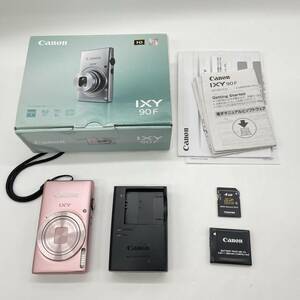 【動作確認済み・備品有り・状態良好品】Canon IXY 90F PINK　コンデジ　デジカメ　デジタルカメラ　シャッター&フラッシュ動作OK