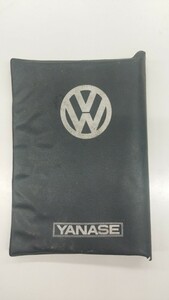 当時物 【ヤナセ 車検証ケース】 車検証入れ 70年代 フォルクスワーゲン 旧車 アウディ Volkswagen ビートル