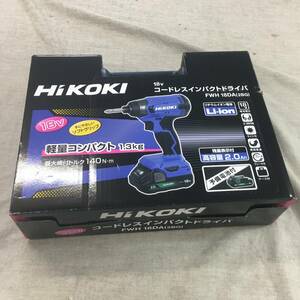 ジャンク品 HiKOKI(ハイコーキ) 18V コードレス インパクトドライバ コンパクトタイプ FWH18DA(2BG)