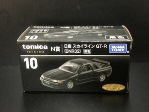  нераспечатанный Tomica жребий N. Nissan Skyline GT-R BNR32 чёрный цвет 