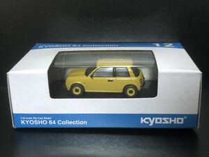  нераспечатанный Kyosho Family mart 1/64 Nissan Be-1 желтый 