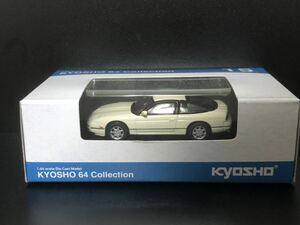  нераспечатанный Kyosho Family mart 1/64 Nissan 180SX белый 