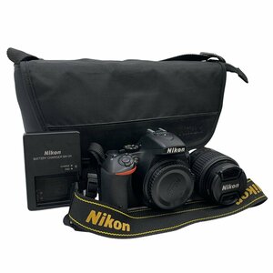 【送料無料】Nikon ニコン カメラ レンズ D5500 18-55mm AF-S 充電器 カメラバッグ セット 中古品　ジャンク品