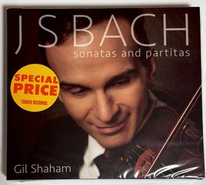 【未開封】ギル・シャハム　バッハ：無伴奏ヴァイオリンのためのソナタとパルティータ（全曲）　２枚組　sealed