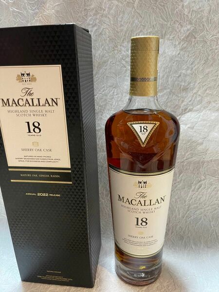 マッカラン MACALLAN18年 箱付 スコッチ ウイスキー