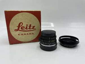LEICA / ライカ / SUMMICRON 1:2 35mm CANADA / 箱・レンズフード付【TRG003】
