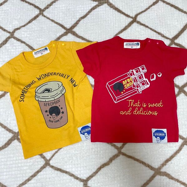 キッズTシャツ アフロマン 80cm