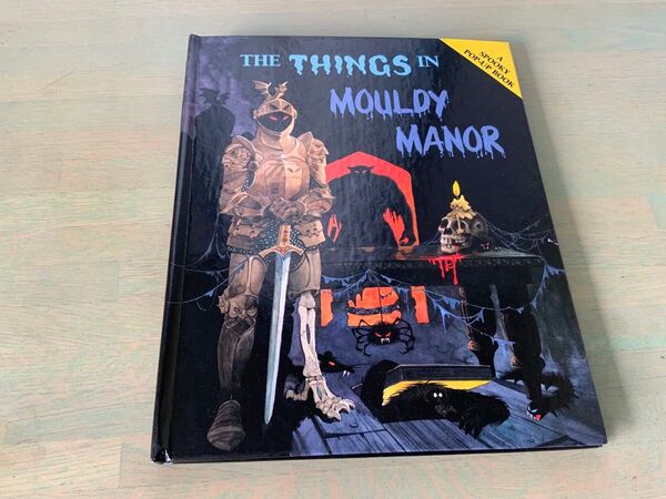 ヴィンテージ飛び出す絵本 こわいものの絵本 the things in mouldy manor