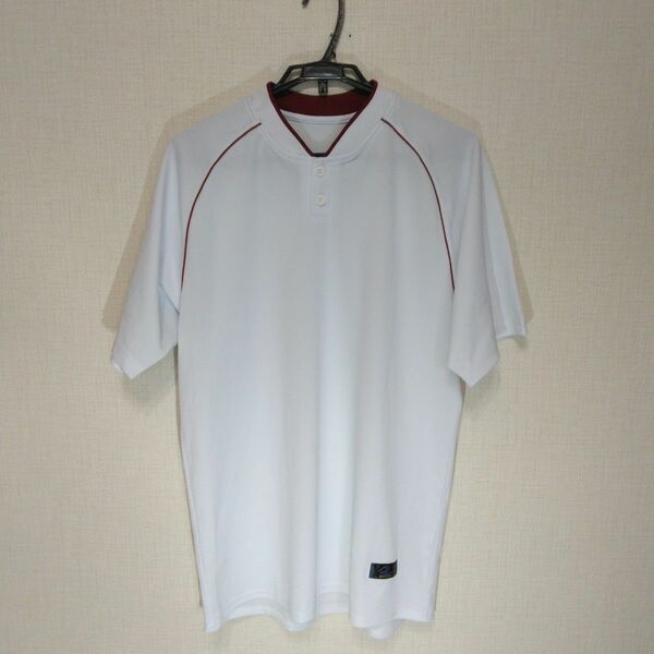 REWARD スポーツシャツ　ベースボールTシャツ　Tシャツ Oサイズ　 白　 野球 ウェア