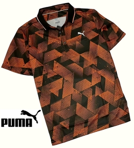 PUMA Golf プーマ ゴルフ グラフィック 半袖 ポロシャツ/メンズ/新品/L