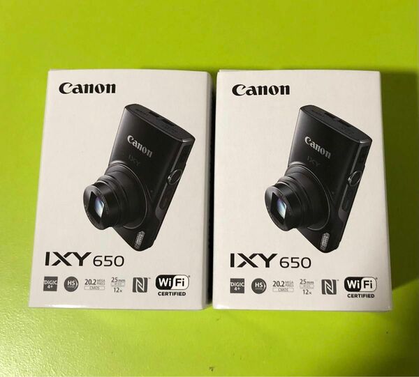 Canon IXY650 シルバー　新品未開封　2個